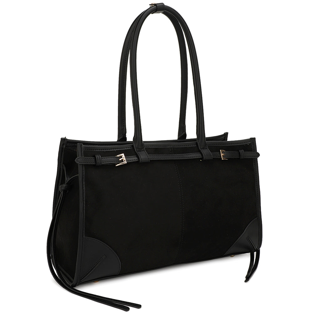SMOOTH SHOULDER TOTE BAG