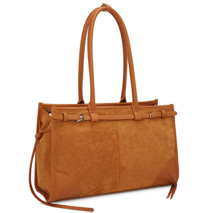 SMOOTH SHOULDER TOTE BAG