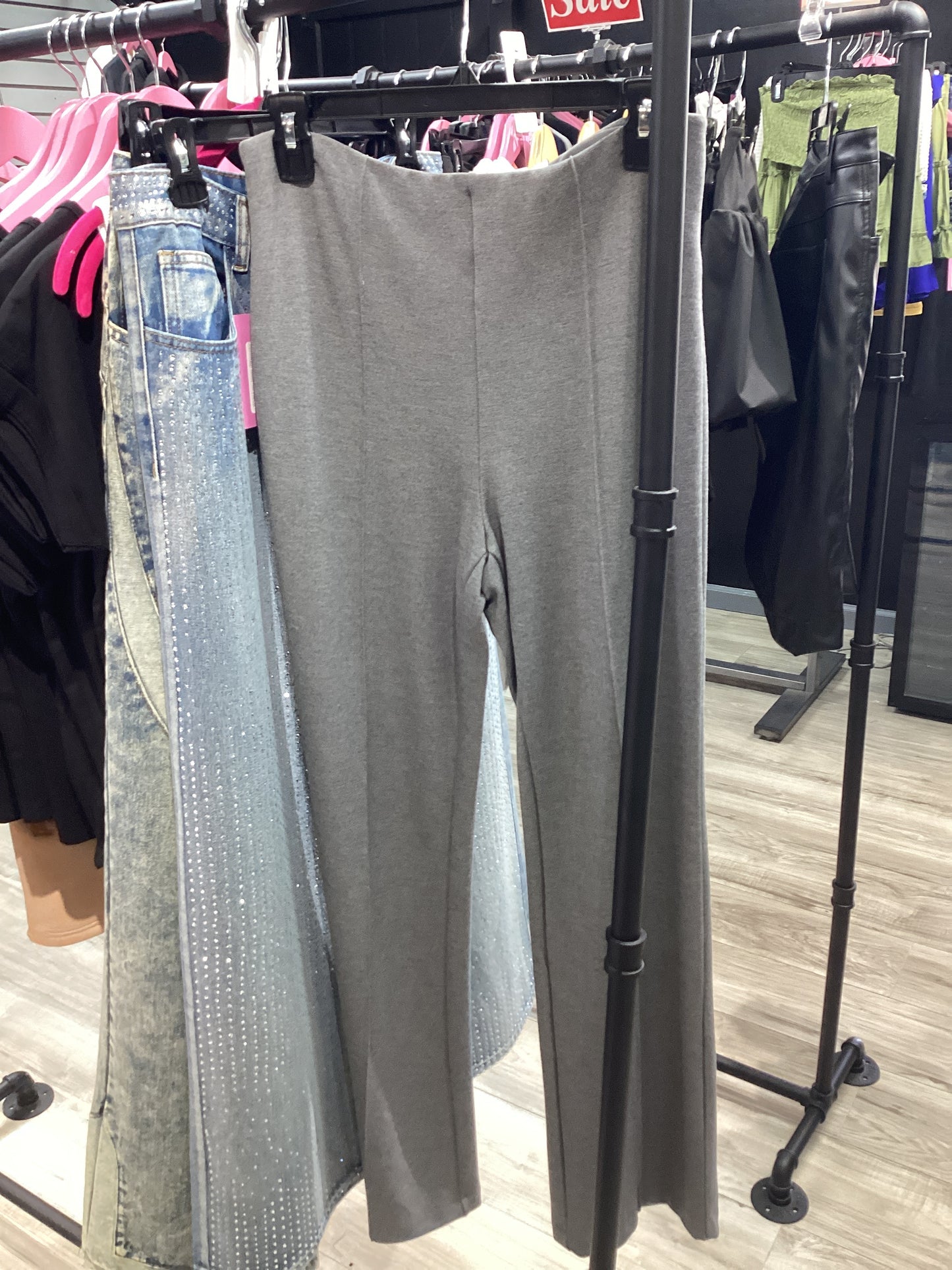 Tahari grey pants